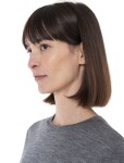 Dámské merino triko krátký rukáv ICEBREAKER Wmns 150 Tech Lite III SS Tee, Gritstone Heather-013 velikost: L
