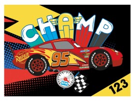 MFP MFP, 8020958, desky na číslice, Disney Cars, 1 ks