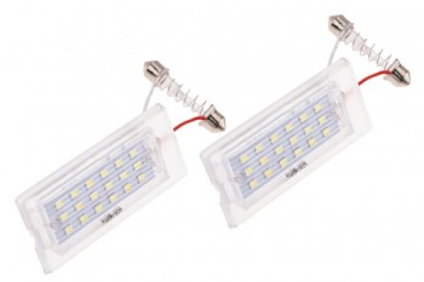 LED osvětlení SPZ BMW X3 (E83) X5 (E53)