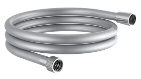 Eisl / Schuette Plastová sprchová hadice HOGAFLEX K-5, hladká, 150cm, stříbrná