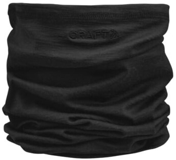 Běžecký nákrčník CRAFT Essence Wool - černá