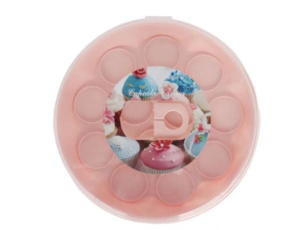 Dortisimo Přepravní box na cupcake 1 patro s úchytem (na 12 ks)