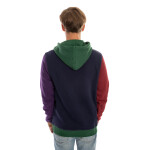 47 Brand Pánská Mikina New York Yankees Color Block 47 DUNLOE Hood Velikost: