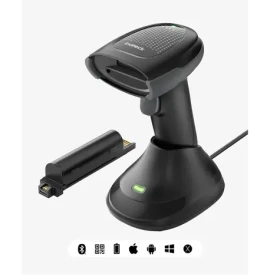 Inateck 170B černá / Snímač čárových kódů / 1D a 2D / Bluetooth / kit USB (N6050_BLACK)