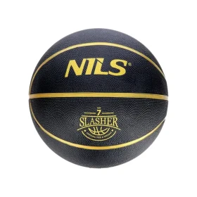 NILS NPK270 Slasher 7 Basketbalový míč černý (5907695557350)