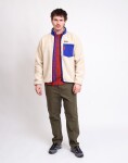 Patagonia M's Classic Retro-X Jacket Dark Natural w/Cobalt Blue XL