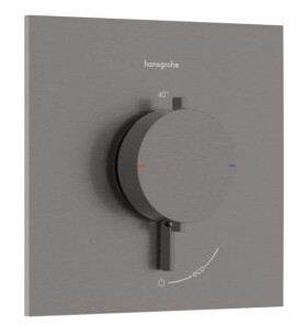 HANSGROHE - Ecostat Comfort E Termostatická baterie pod omítku, kartáčovaný černý chrom 33710340