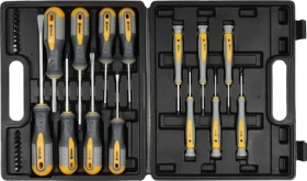 Vorel Sada šroubováků 32 ks / Sada šroubováků / CrV ocel / Ergonomická rukojeť / Bity Torx, Hex, PH, PZ (TO-60785)