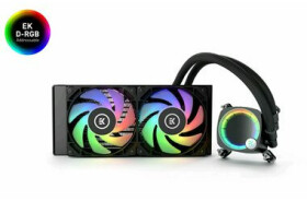 EKWB EK-Nucleus AIO CR240 Lux D-RGB vodní chlazení / 550-2200 RPM / 36.4 dB(A) / 281x124x27mm (3831109851678)