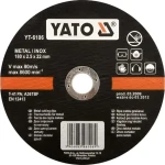 YATO Řezný kotouč na kov INOX 230x22x2,0 mm / Řezný kotouč / Nerezová ocel / O 230 mm