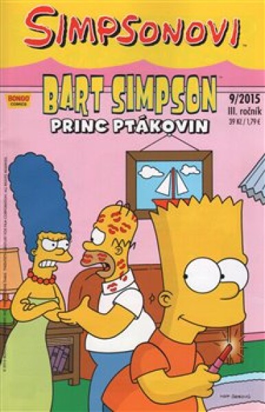 Bart Simpson 9/2015: Princ ptákovin Groening