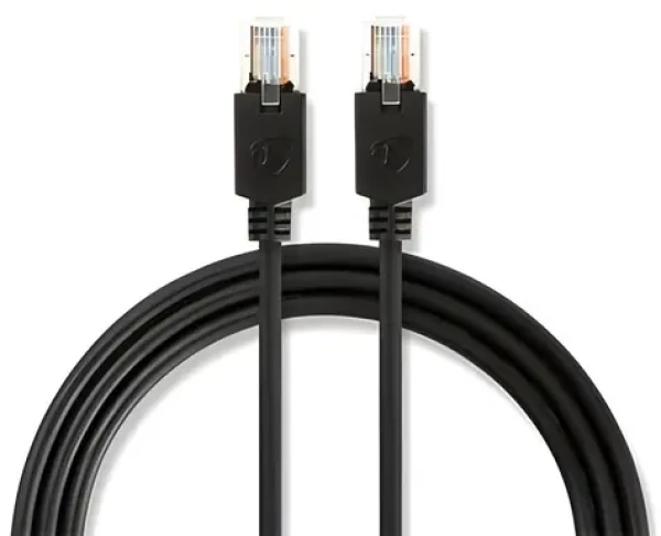 Nedis Patch kabel Cat5e U/UTP černý / Patch kabel / RJ45 - RJ45 / 15 m (CCBW85100AT150)