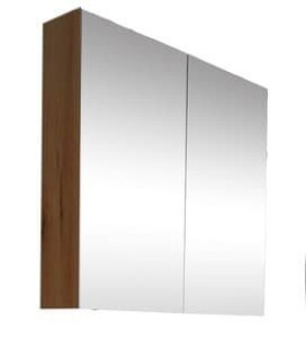 Koupelnová skříňka SAT B-Way 80x75x15 cm ořech mat BWAY80CABN BWAY80CABN