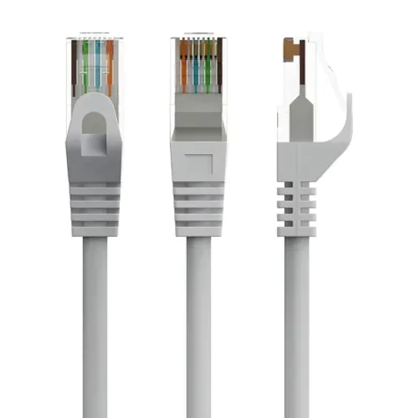 Patch kabel Cat6 0,25 m šedá / Patch kabel / UTP / měď (PP6U-CU-0.25M)