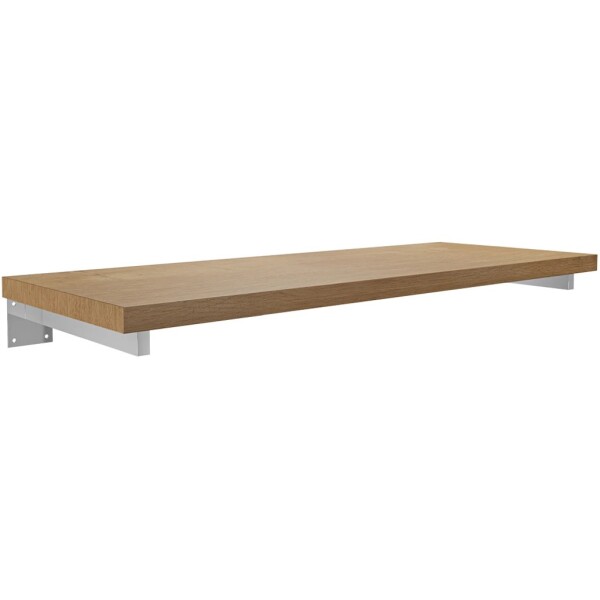CERANO Deska pod umyvadlo Navira Pro + 2 skryté konzole - dub medový - 70x46x3,6 cm