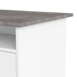 Psací stůl Function 42011 bílá/beton