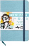 Skicovací blok Soft blue A6 140g 80 listů