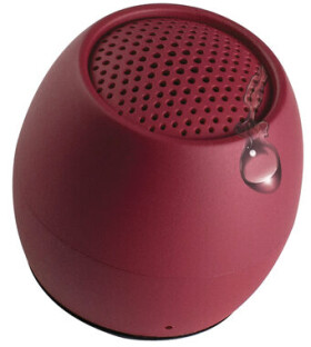 Boompods Zero Burgundy červená / Přenosný Bluetooth reproduktor / 3W / BT / USB-C / IPX6 / 250 mAh (ZERBUR)