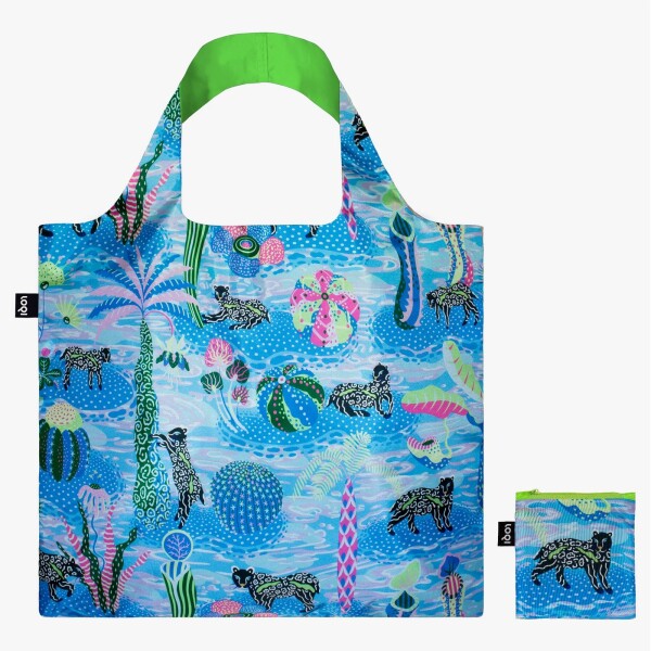 Skládací nákupní taška LOQI SAM WILDE Quandary Quagmire