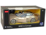 Mamido Auto na dálkové ovládání R/C BMW i4 Rastar 1:14 zlaté