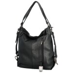 Praktický dámský kabelko-batůžek Astrid, černá