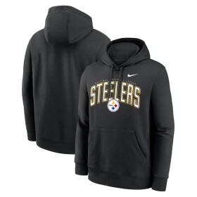 Nike Pánská mikina Pittsburgh Steelers NFL Club Expect Victory Hoodie Velikost: 3XL