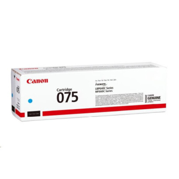 Canon TONER 075 Y žlutá pro i-SENSYS LBP646Cdw, LBP647Cdw, MF664Cdw, MF667Cdw (1300 str.) - originální EDF_1050943