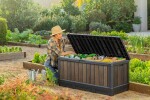 Keter KENTWOOD BOX 350L walnut