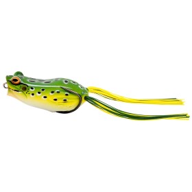 Savage Gear Imitace žáby Hop Popper Frog Floating Green Leopard,Savage Gear Imitace žáby Hop Popper Frog Floating Green Leopard