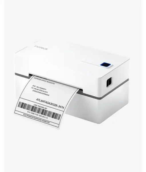 Inateck PR40 bílá / Tiskárna štítků / přímý termotisk / USB Bluetooth / 203 x 203 DPI / automatický řezač (PR40_WHITE)