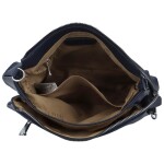 Stylová dámská koženková crossbody kabelka Verrona, modrá