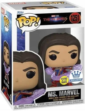 Funko POP! The Marvels: Ms. Marvel (Marvel) Special Edition (Glows in the Dark)