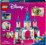 LEGO LEGO® ǀ Disney 43275 Popelčin zámek a kočár s koňmi