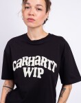 Tričko Carhartt WIP W' S/S Guide Club T-Shirt Black heavy stone wash