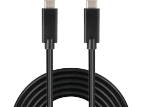 PremiumCord USB-C černá / Datový kabel / USB 3.1 Gen 2 / 10 Gbit/s / 3A / 2 m (ku31cg2bk)