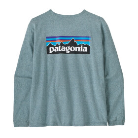 PATAGONIA W's L/S P-6 Logo Responsibili-Tee, BLSG (vzorek) velikost: S