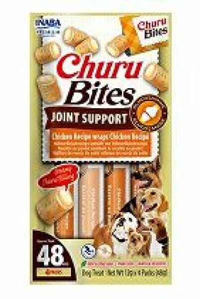 Churu Dog Bites Joint Supp.Chick.wraps Chicken 4x12g
