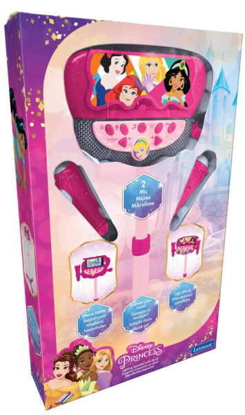 Lexibook bluetooth stojan Disney princezny se 2 mikrofony - Lexibook