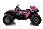 Mamido Elektrické autíčko buggy Clash 24V 4x200W 16km/h 60kg 2x12V14Ah růžové