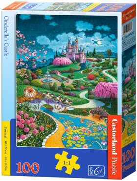 Puzzle Castorland 100 dílků premium - Popelčin zámek