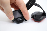 Svítící přívěšek pro psa Krystal - nabíjecí přes USB Barva: Červená