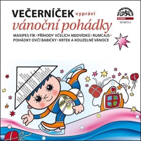 Večerníček vypráví vánoční pohádky - CD - Various; Josef Dvořák; Václav Vydra; Vojtěch Kotek