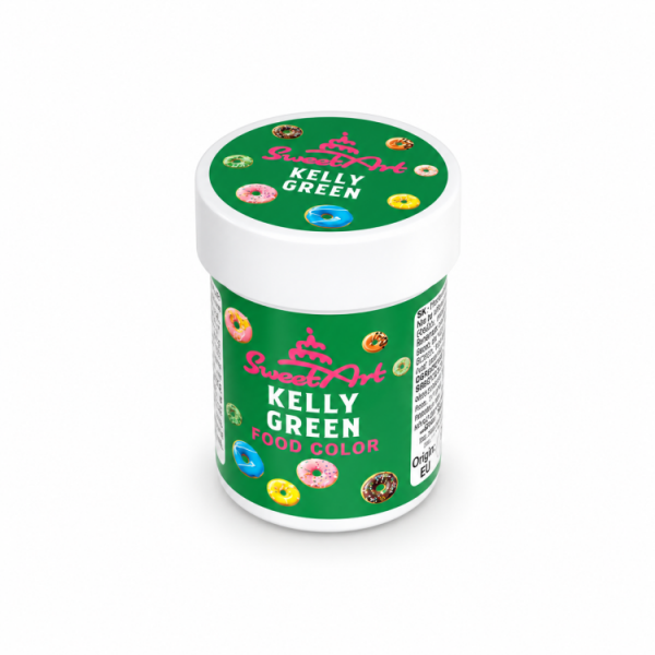 Gelová barva SweetArt Kelly Green (30 g)