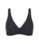 Dámská podprsenka Basic+ Soft Bra - BLACK - černá 0004 - SLOGGI BLACK 75D