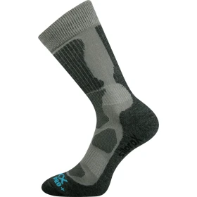 VOXX Ponožky thermo sportovní ETREX světle šedé 39-42 102872