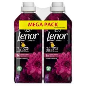 LENOR aviváž 2 x 925 ml 74 dávek Diamond Figs§Lotus Water