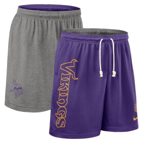 Nike Pánské kraťasy Minnesota Vikings NFL 2025 Sideline Reversible Mesh Dri-FIT Shorts Velikost: S