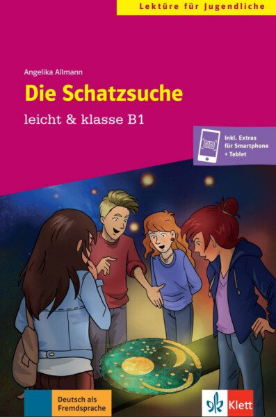 Die Schatzsuche (B1) - Buch + MP3 allango.net - Angelika Allmann
