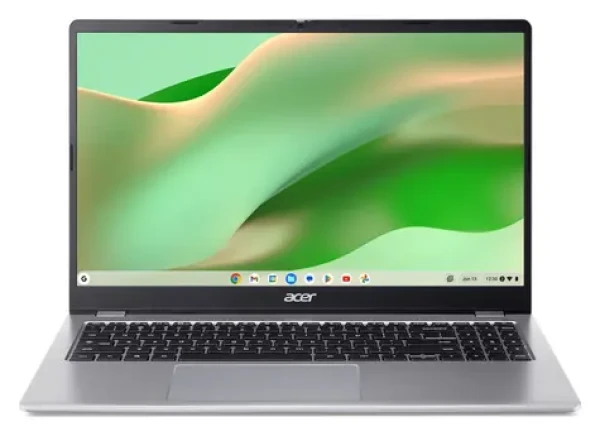 Acer Chromebook 315 (CB315-6HT-310F) stříbrná / Chromebook / 15,6" FHD T / Intel Core 3 N355 3,9GHz / 8GB / 128GB eMMC (NX.JLYEC.001)