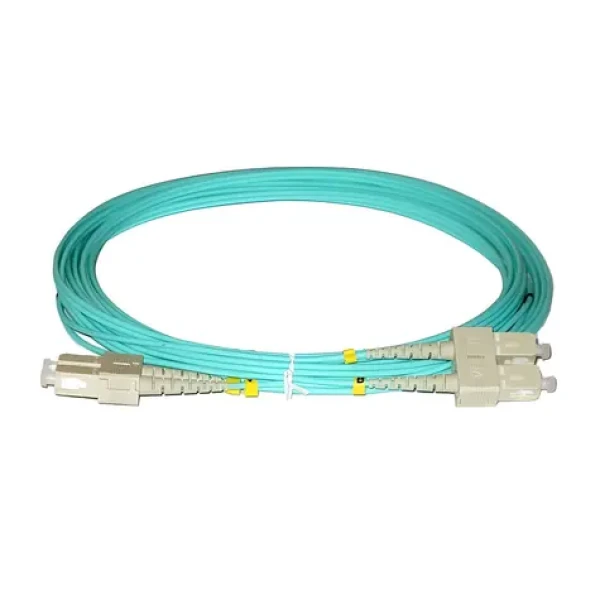 XtendLan FO patch SC-SC 10m / Optický patch kabel / 50/125 OM3 duplex / LS0H (FOP-SCSC-D-10-50-OM3)